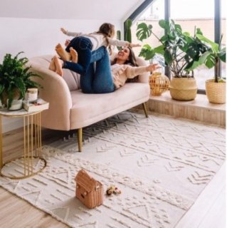 <img class='new_mark_img1' src='https://img.shop-pro.jp/img/new/icons14.gif' style='border:none;display:inline;margin:0px;padding:0px;width:auto;' />Washable rug Tribu Natural 