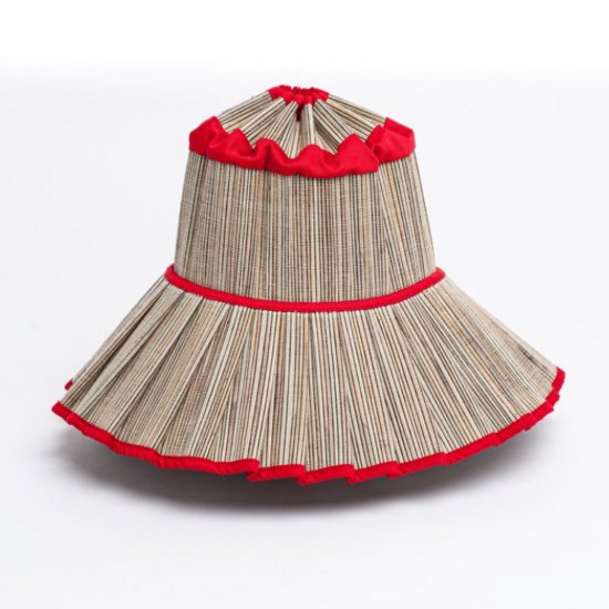 Lorna Murray CAPRI HAT /Avalon beige/red(ladys) - SEN_TO_SENCE