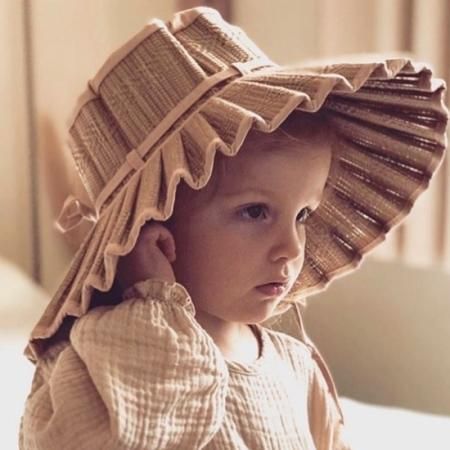 Lorna Murray CAPRI HAT / Sumatra pale pinkbeige (kids)※M ...