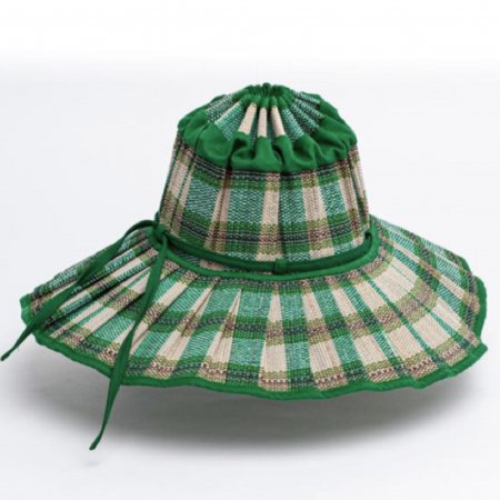Lorna Murray Capri HAT /Darin green check(kids) - SEN_TO_SENCE