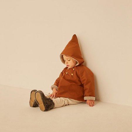 送料無料　eLfinFolk ELF COAT(camel) - SEN_TO_SENCE