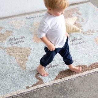 <img class='new_mark_img1' src='https://img.shop-pro.jp/img/new/icons14.gif' style='border:none;display:inline;margin:0px;padding:0px;width:auto;' />Washable Rug Vintage Map