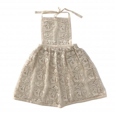 liilu Folk Apron Dress (lace) - SEN_TO_SENCE