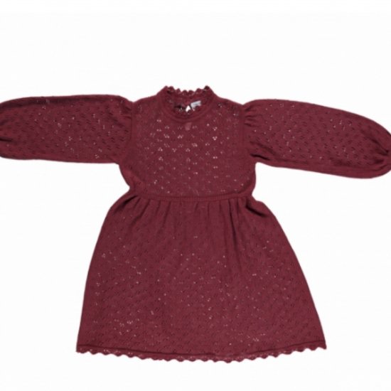 SALE!!! 40% OFF BEBE ORGANIC Olivia dress(burgandy