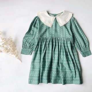 <img class='new_mark_img1' src='https://img.shop-pro.jp/img/new/icons20.gif' style='border:none;display:inline;margin:0px;padding:0px;width:auto;' />FINAL SALE!!! CARAMEL baby&child   buzzard dress(teal dot)