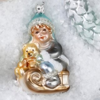 <img class='new_mark_img1' src='https://img.shop-pro.jp/img/new/icons14.gif' style='border:none;display:inline;margin:0px;padding:0px;width:auto;' />Teddy's Sleigh Ride Ornament