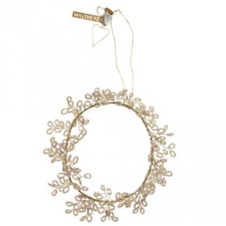 <img class='new_mark_img1' src='https://img.shop-pro.jp/img/new/icons14.gif' style='border:none;display:inline;margin:0px;padding:0px;width:auto;' />walther&co    Stunning wreath gold 23cm (E-8)