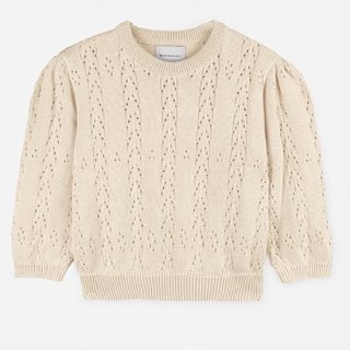 <img class='new_mark_img1' src='https://img.shop-pro.jp/img/new/icons20.gif' style='border:none;display:inline;margin:0px;padding:0px;width:auto;' />SALE!!!cotton  openwork sweater from Spain (cream)