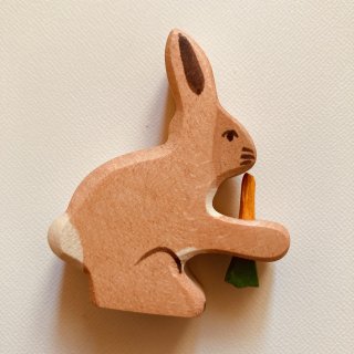 <img class='new_mark_img1' src='https://img.shop-pro.jp/img/new/icons14.gif' style='border:none;display:inline;margin:0px;padding:0px;width:auto;' />Holztiger　Rabbit eating carrots