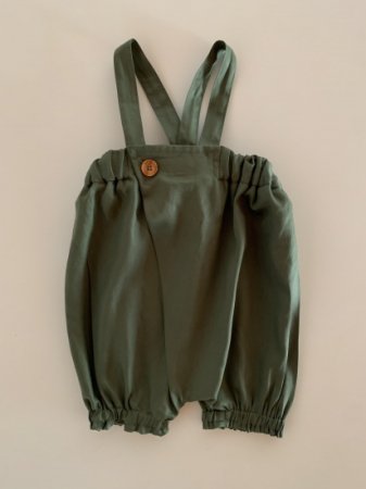 SALE 30% !!HELLO LUPO DALSTON BLOOMER from Italy (green cotton