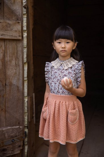 Crochet Collar, Milk Soor Ploom - 子ども用ファッション小物