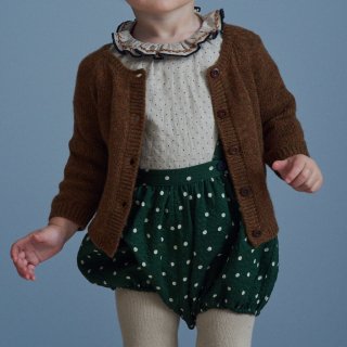 <img class='new_mark_img1' src='https://img.shop-pro.jp/img/new/icons14.gif' style='border:none;display:inline;margin:0px;padding:0px;width:auto;' />CARAMEL PARE BABY ROMPER  (evergreen spot )21AW