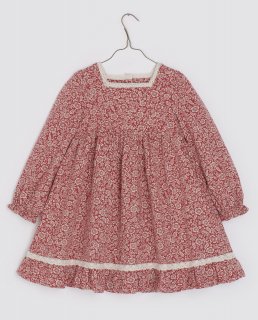 <img class='new_mark_img1' src='https://img.shop-pro.jp/img/new/icons20.gif' style='border:none;display:inline;margin:0px;padding:0px;width:auto;' />SALE 30%  Little cottons ISLA dress (paisley floral rouge)