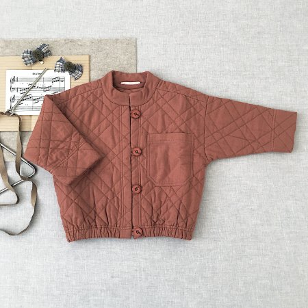 SOOR PLOOM Quilted JacketカラーHenna - ジャケット/上着