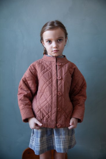 soor ploom quilted jacket henna - ジャケット/上着