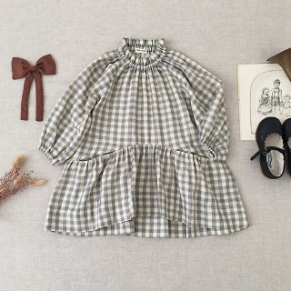 <img class='new_mark_img1' src='https://img.shop-pro.jp/img/new/icons14.gif' style='border:none;display:inline;margin:0px;padding:0px;width:auto;' />SOORPLOOM Edith dress  (Gingham)