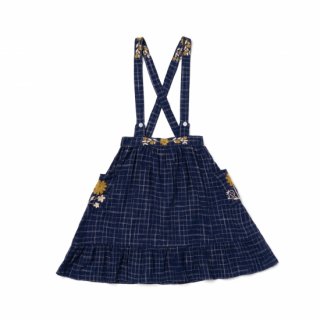 <img class='new_mark_img1' src='https://img.shop-pro.jp/img/new/icons14.gif' style='border:none;display:inline;margin:0px;padding:0px;width:auto;' />cypress skirt MIDNIGHT (hand embroidary  ) from USA 