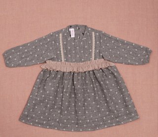 <img class='new_mark_img1' src='https://img.shop-pro.jp/img/new/icons20.gif' style='border:none;display:inline;margin:0px;padding:0px;width:auto;' />SALE!!! LOULOU Dotdress with piping 