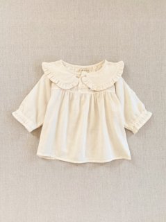 <img class='new_mark_img1' src='https://img.shop-pro.jp/img/new/icons20.gif' style='border:none;display:inline;margin:0px;padding:0px;width:auto;' />30％OFF！ MABO RUBY　Blouse (Cream Gauze) reversible 8-9yのみ