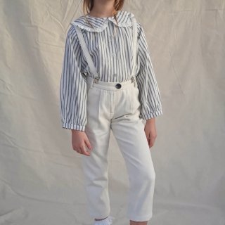 <img class='new_mark_img1' src='https://img.shop-pro.jp/img/new/icons14.gif' style='border:none;display:inline;margin:0px;padding:0px;width:auto;' />HOUSE OF PALOMA  jean michel tailered pants(サスペンダー付き)luxe ecru