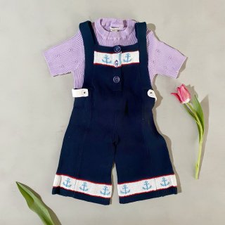 <img class='new_mark_img1' src='https://img.shop-pro.jp/img/new/icons14.gif' style='border:none;display:inline;margin:0px;padding:0px;width:auto;' />Fish &kids SAILOR Knitted Playsuit 