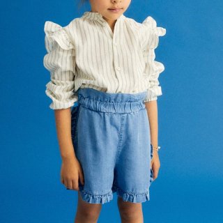 <img class='new_mark_img1' src='https://img.shop-pro.jp/img/new/icons14.gif' style='border:none;display:inline;margin:0px;padding:0px;width:auto;' />The New Society  denim ANNAH SHORT 