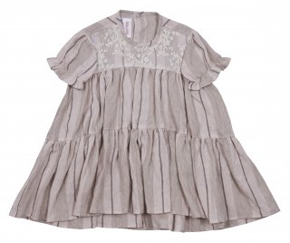 <img class='new_mark_img1' src='https://img.shop-pro.jp/img/new/icons14.gif' style='border:none;display:inline;margin:0px;padding:0px;width:auto;' />Volant   Dress　(linen stripe)