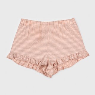 <img class='new_mark_img1' src='https://img.shop-pro.jp/img/new/icons14.gif' style='border:none;display:inline;margin:0px;padding:0px;width:auto;' />入荷！Vichy Ruffle shorts  from Spain (pink)