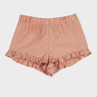 <img class='new_mark_img1' src='https://img.shop-pro.jp/img/new/icons20.gif' style='border:none;display:inline;margin:0px;padding:0px;width:auto;' />SALE!!! 30%Vichy Ruffle shorts  from Spain (rust)