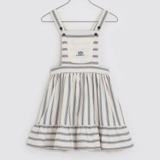 <img class='new_mark_img1' src='https://img.shop-pro.jp/img/new/icons14.gif' style='border:none;display:inline;margin:0px;padding:0px;width:auto;' />Little cottons Heidi pinfore skirt (ticking stripe)