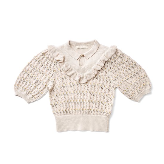 送料無料☆SOORPLOOM Nancy knit top ｰMilk※2y~12y - SEN_TO_SENCE