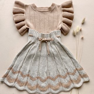 <img class='new_mark_img1' src='https://img.shop-pro.jp/img/new/icons14.gif' style='border:none;display:inline;margin:0px;padding:0px;width:auto;' />MABLI Cotton  IGAM  Ogam SKIRT   ( sand/putty  ) 