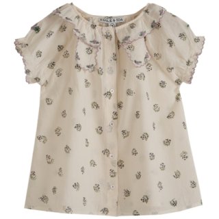 <img class='new_mark_img1' src='https://img.shop-pro.jp/img/new/icons14.gif' style='border:none;display:inline;margin:0px;padding:0px;width:auto;' />EMILE ET IDA Gooseberry ECRU blouse(lilac embroidary)