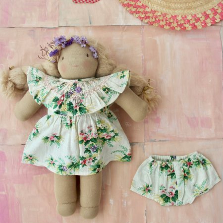 SALE!!! Bonjour diary Doll dress with panty (tropical )LAST 1