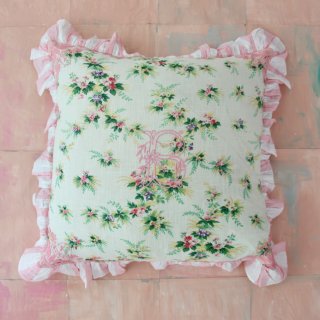 <img class='new_mark_img1' src='https://img.shop-pro.jp/img/new/icons14.gif' style='border:none;display:inline;margin:0px;padding:0px;width:auto;' />LAST 1Bonjour diary Pillow case with border flounce  (tropical)50x50cm