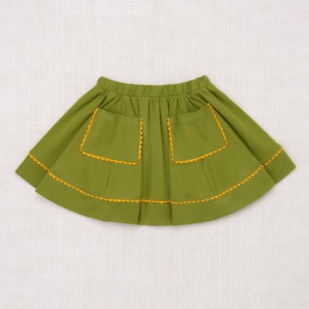 MISHA & PUFF Circle Skirt （Basil) - SEN_TO_SENCE