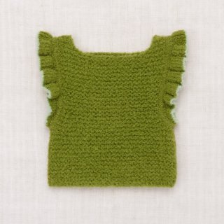 <img class='new_mark_img1' src='https://img.shop-pro.jp/img/new/icons14.gif' style='border:none;display:inline;margin:0px;padding:0px;width:auto;' />★MISHA & PUFF 　Boucle Flora Vest (Basil)