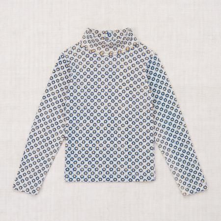 ☆MISHA & PUFF Turtleneck (Blueberry Flower Dot) - SEN_TO_SENCE