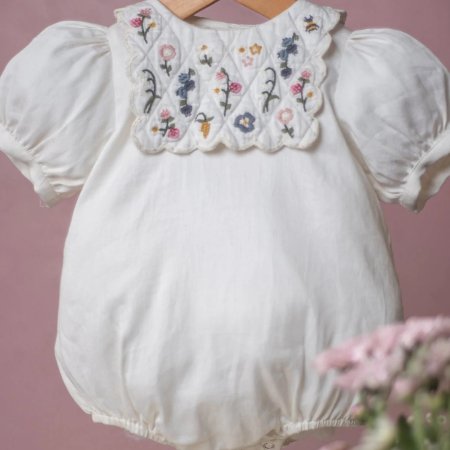 Shirley Bredal VIOLETTA romper(marshmellow) - SEN_TO_SENCE