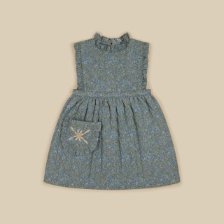 <img class='new_mark_img1' src='https://img.shop-pro.jp/img/new/icons14.gif' style='border:none;display:inline;margin:0px;padding:0px;width:auto;' />APOLINA IDA DUILTED PINI dress(lakehouse floral sage  )2y~9y