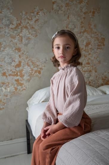 【5y 】soor ploom imelda cloud ブラウス SOORPLOOM Imelda Blouse (cloud) - SEN_TO_SENCE
