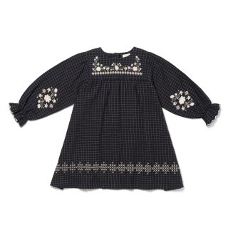 <img class='new_mark_img1' src='https://img.shop-pro.jp/img/new/icons20.gif' style='border:none;display:inline;margin:0px;padding:0px;width:auto;' />SALE LAST 1！！Addy  dress  navy   (hand embroidary  ) from USA 