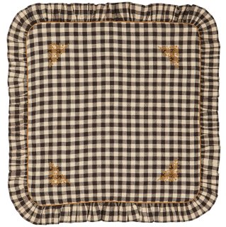 <img class='new_mark_img1' src='https://img.shop-pro.jp/img/new/icons14.gif' style='border:none;display:inline;margin:0px;padding:0px;width:auto;' />EMILE ET IDA  COFFEE GINGHAM COTTON CUSHION COVER