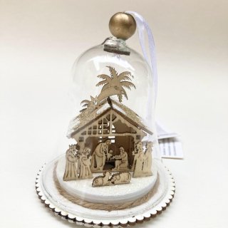 Christmas work   「Light Glass Bell」　From  Colmar  France※ライトがつきます
