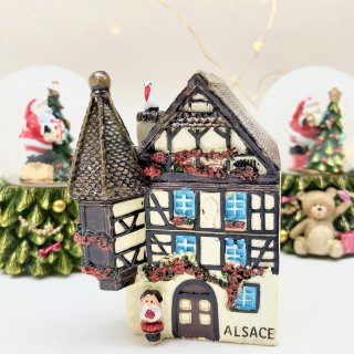 Christmas work   「Colmar house　Cream 」　From  Colmar  France