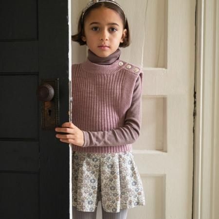SALE 30% OFF!!! SOORPLOOM EVERDINE vest (Lilac)※10y - SEN_TO_SENCE