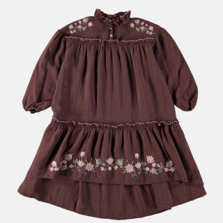 <img class='new_mark_img1' src='https://img.shop-pro.jp/img/new/icons14.gif' style='border:none;display:inline;margin:0px;padding:0px;width:auto;' />Enbroidary brown stone Dress From Spain