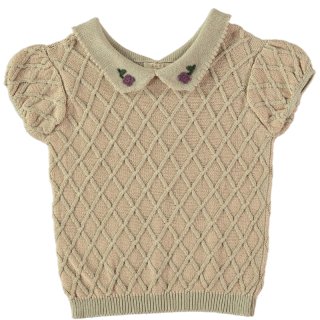 <img class='new_mark_img1' src='https://img.shop-pro.jp/img/new/icons20.gif' style='border:none;display:inline;margin:0px;padding:0px;width:auto;' />３０％SALE！！Lavanda Diamond knit Blouse  FROM SPAIN 