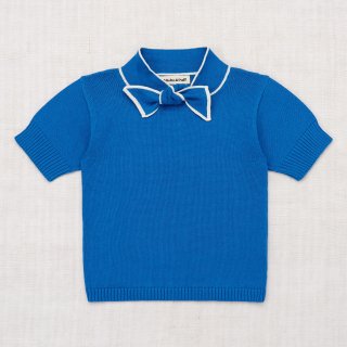 <img class='new_mark_img1' src='https://img.shop-pro.jp/img/new/icons14.gif' style='border:none;display:inline;margin:0px;padding:0px;width:auto;' />MISHA & PUFF  Elsa Short Sleeve Sweater  (Nile Blue)