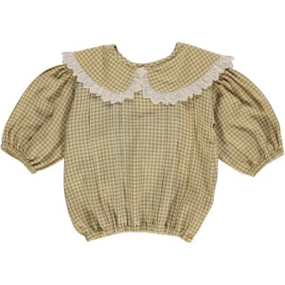 <img class='new_mark_img1' src='https://img.shop-pro.jp/img/new/icons14.gif' style='border:none;display:inline;margin:0px;padding:0px;width:auto;' />LiiLU   ASRA  blouse (mustard vichy)※入荷後の発送